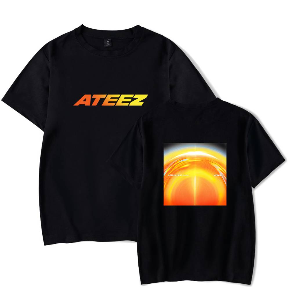 Ateez T-Shirt where fandom imagery is visible